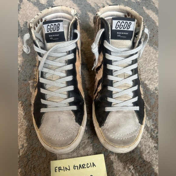 🦄 Intermix Private Edition Studded Tiger Stripe Slides - Picture 6 of 15